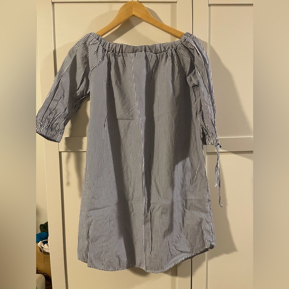Potters Pot stripe dress size small